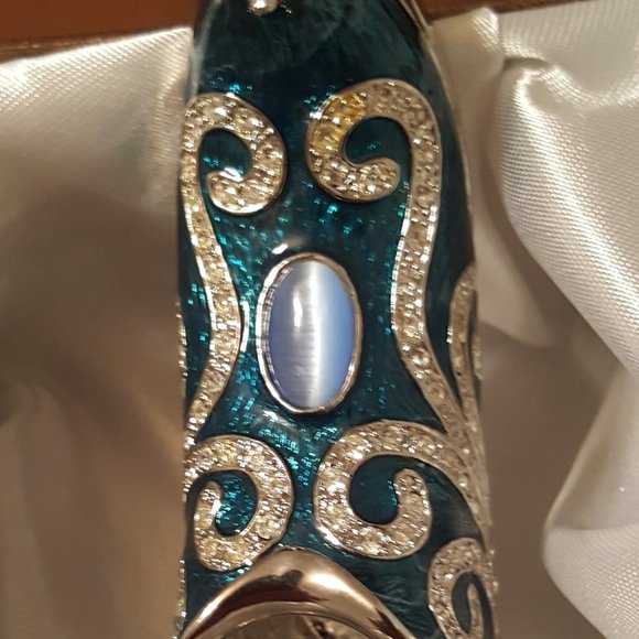 Vintage Decorative Collectible Miniature Shoe Metal - Picture 9 of 12